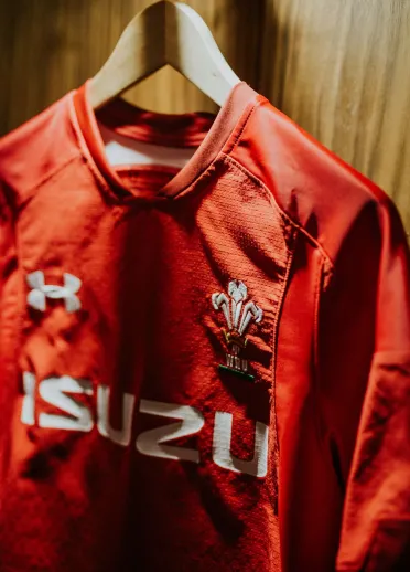 Wales rugby shirt