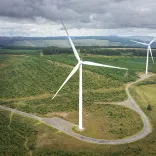A picture of waves lapping at a shore at a Welsh beach