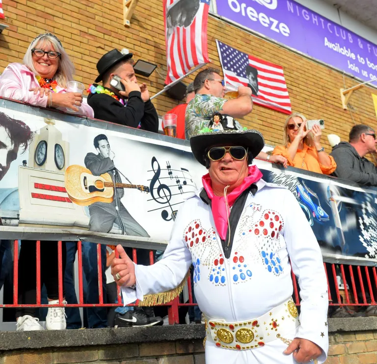 An Elvis tribute act