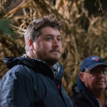 Gareth Evans directs crew on the set of Apostle