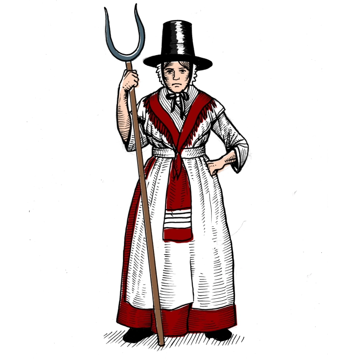 Illustration of Jemima Fawr