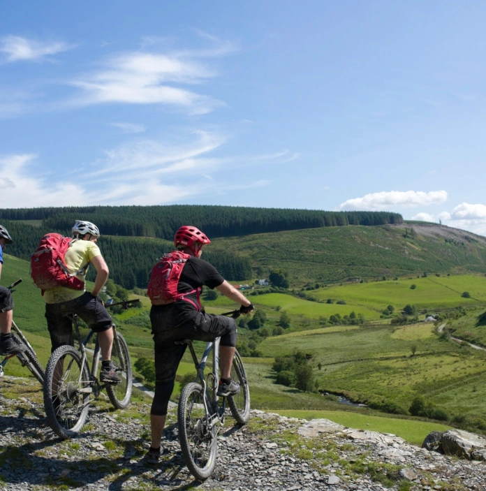 Mountain Biking, Ceredigion, Mid Wales