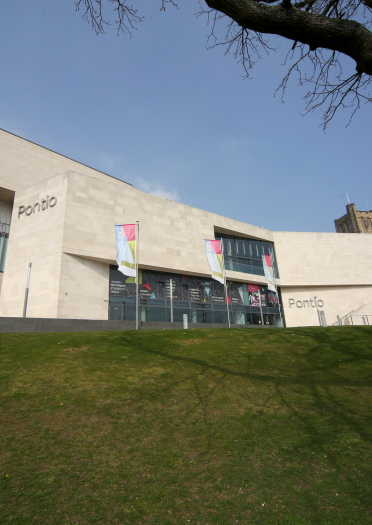 exterior view of building