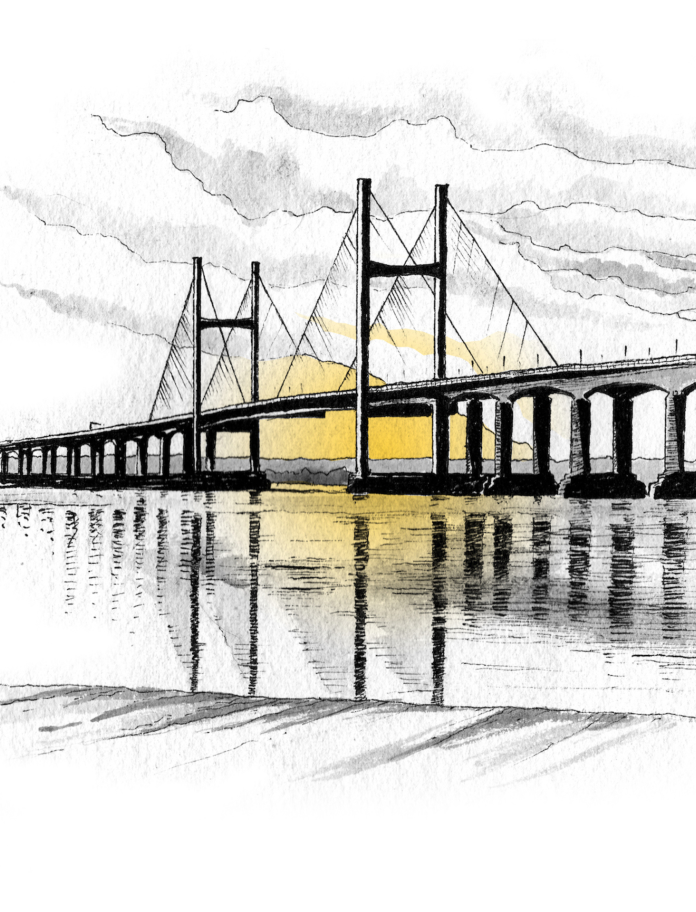 The Prince of Wales Bridge, River Severn