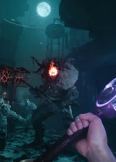 A shot of the video game called Sker Ritual