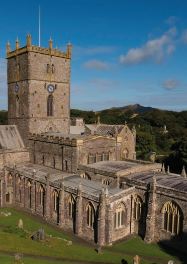 View of St David's Cathedral, Pembrokeshire