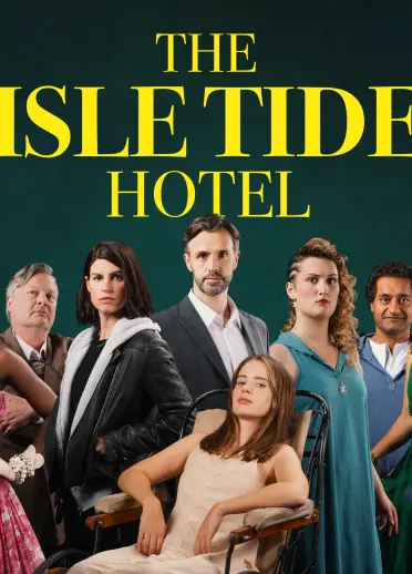 A poster for the video game called The Isle Tide Hotel