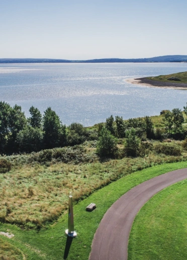 Aerial View of the Millennium Coastal Park.